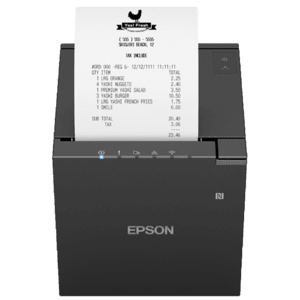 Epson TM-m30III USB, USB-C, BT, Ethernet, WLAN, 8 Punkte/mm (203dpi), Cutter, schwarz [epstmm30-8]
