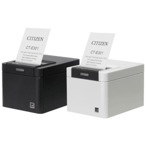 Citizen CT-E301 USB, RS232, Ethernet, 8 Punkte/mm (203dpi), Cutter, schwarz [cite301ts]