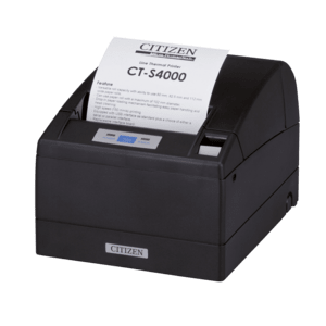 Citizen CT-S4000/L Citizen CT-S4000, USB, 8 Punkte/mm (203dpi), Cutter, schwarz [cit4000usw]