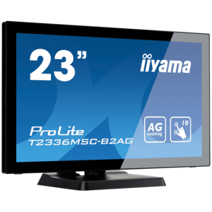 iiyama ProLite T23XX 58,4cm (23''), Projected Capacitive, 10 TP, Full HD, USB, Kit (USB), schwarz [iiy2336-2]